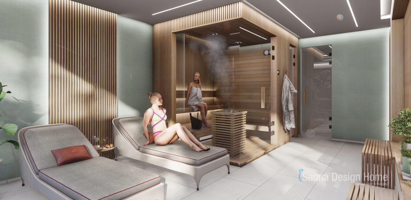 custom combined sauna design 