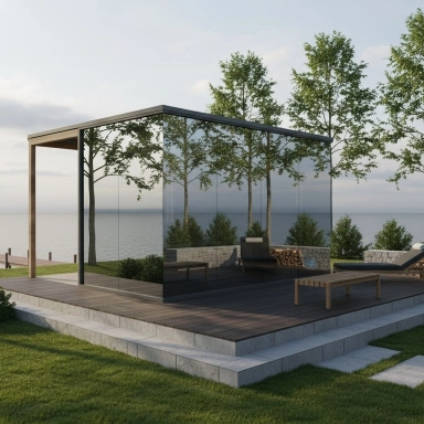 Luxury garden wellness architecture Luxury garden wellness architecture