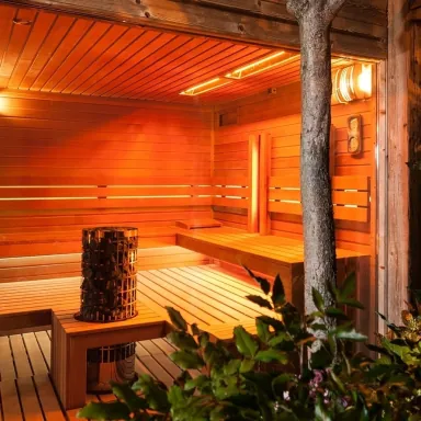 Outdoor sauna house Outdoor sauna house