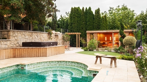 Premium outdoor sauna house Premium outdoor sauna house