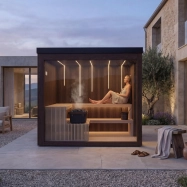 Luxury garden outdoor sauna Luxury garden outdoor sauna