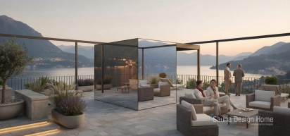 Mirror glass sauna Mirror glass sauna