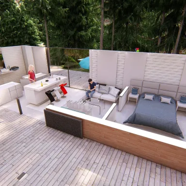 Outdoor wooden solutions in Luxury Design Outdoor wooden solutions in Luxury Design