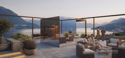 Mirror glass sauna Mirror glass sauna