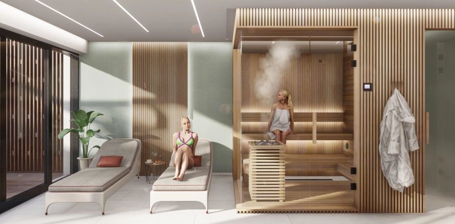 Private Sauna-Wellness Space Tailored to Individual Needs 